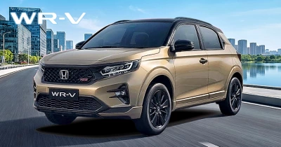 Warna Sand Khaki Pearl Two Tone New Honda WR-V tipe RS Sensing