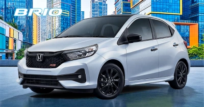 Warna Stellar Diamond Pearl New Honda Brio tipe RS